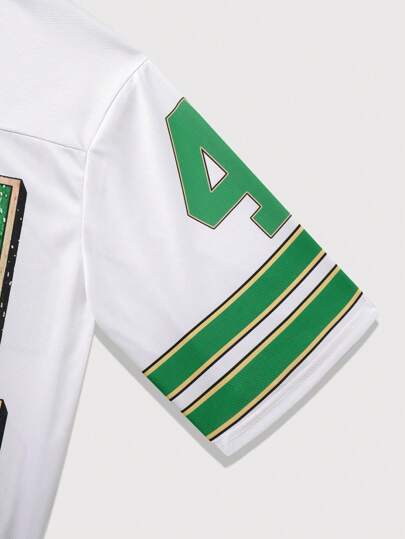 VARLDENS Football V Neck Duck 24 Mesh Jersey | Retro Streetwear Statement
