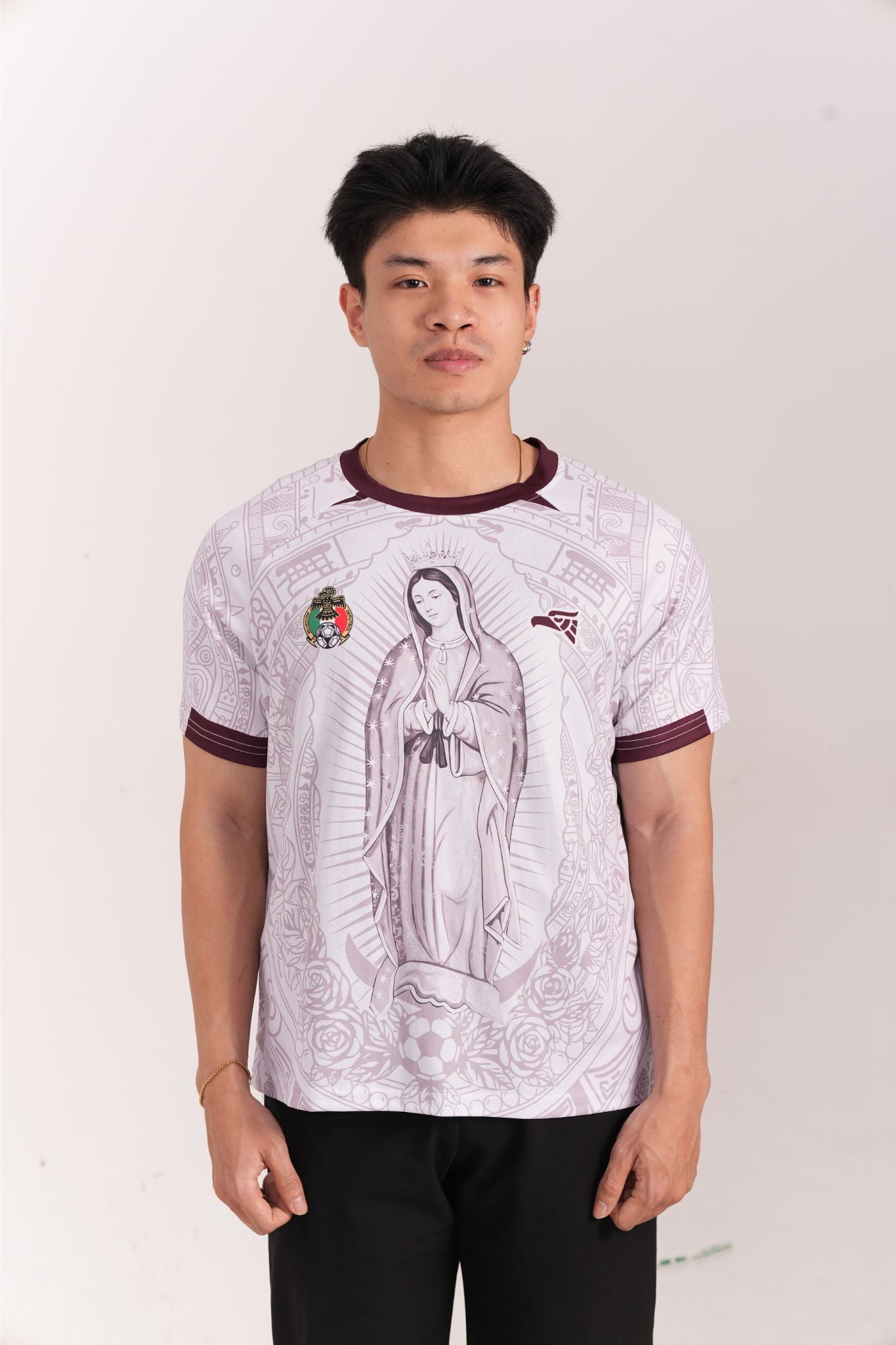 Varldens 2025 Mexico Guadalupe White Soccer Jersey