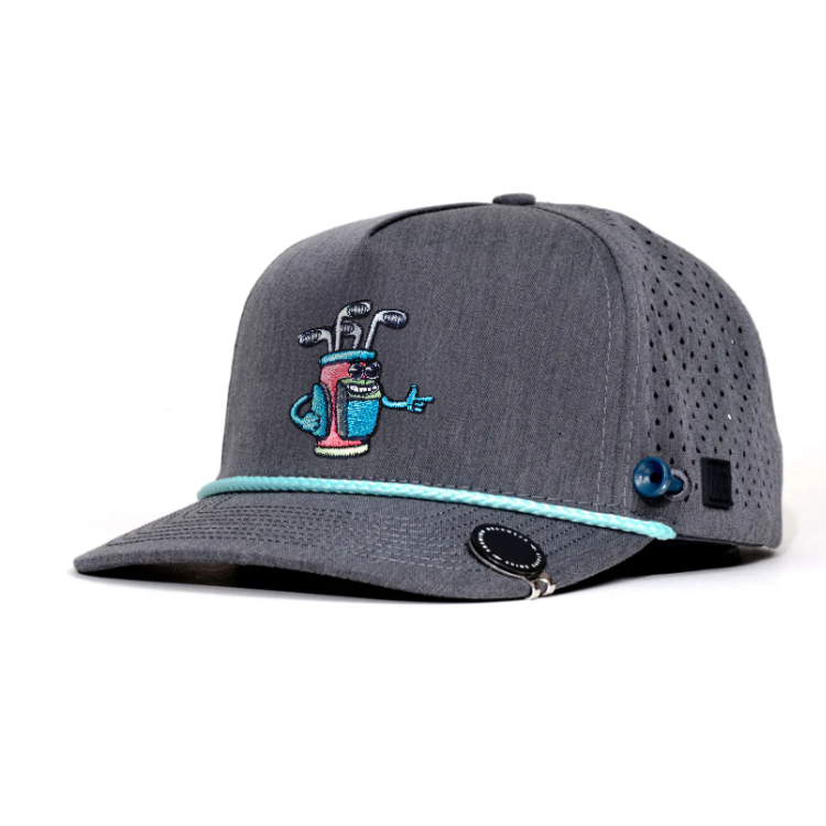Baggy Performance Tee Holder Golf Hat with Ball Markers VD21246508