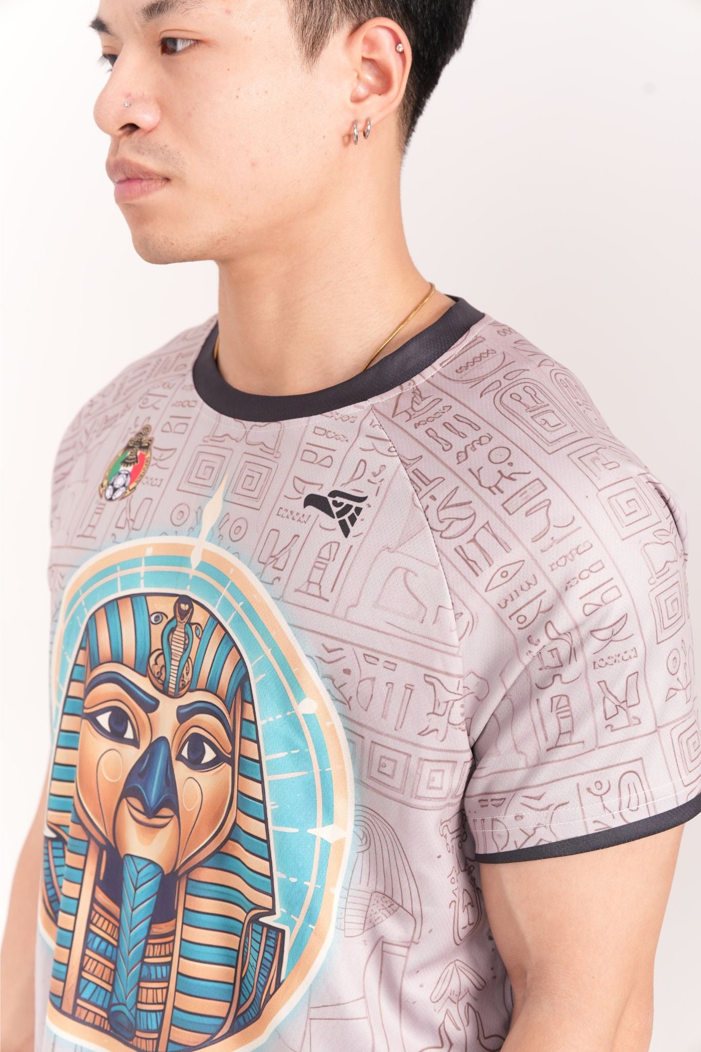 Varldens 2025 Egypt Pharaoh Heritage Soccer Jersey