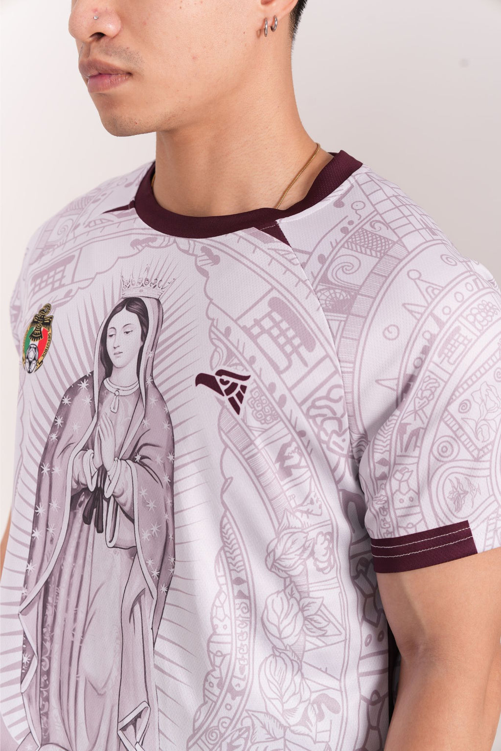 Varldens 2025 Mexico Guadalupe White Soccer Jersey