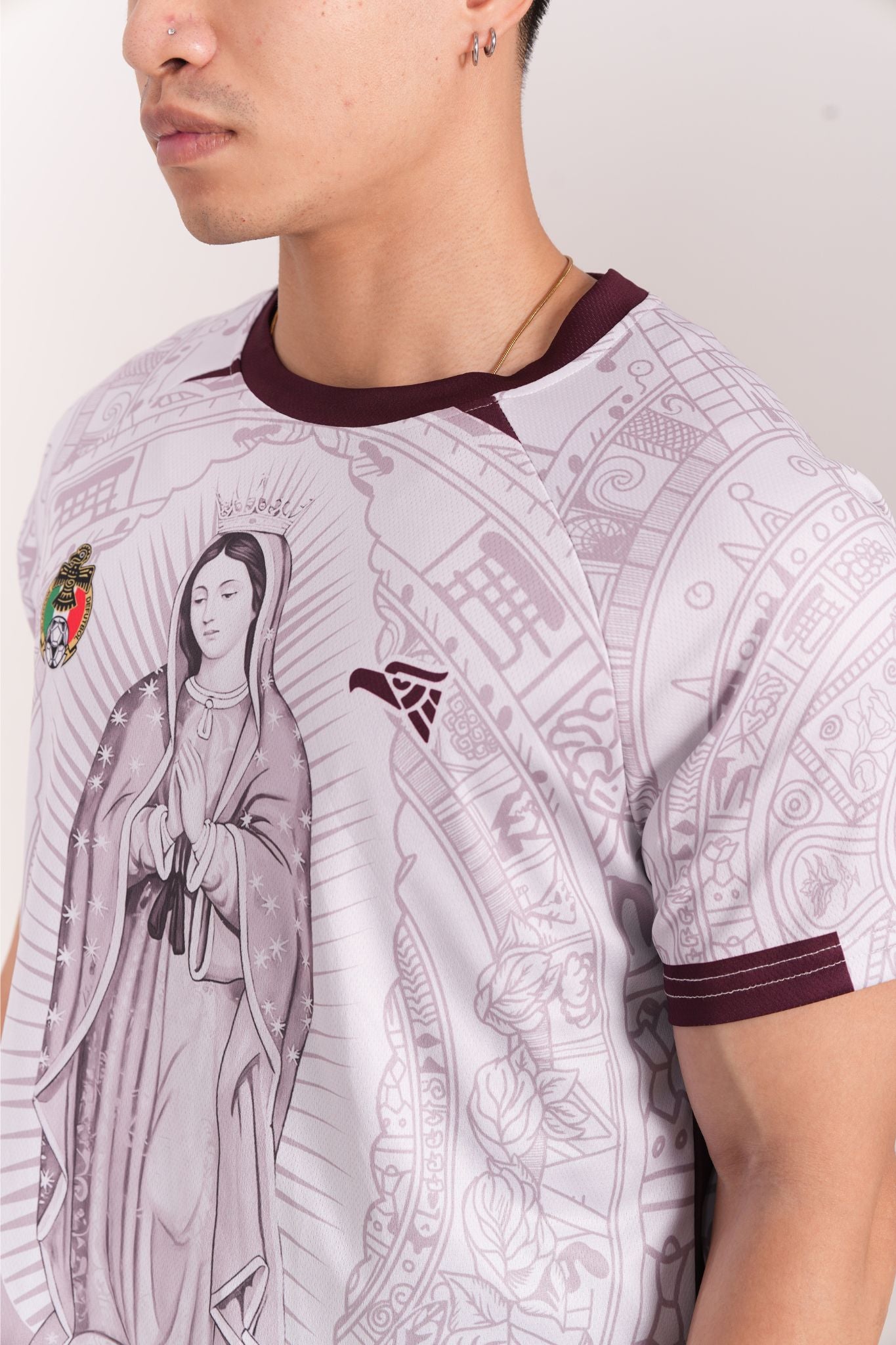 Varldens 2025 Mexico Guadalupe White Soccer Jersey