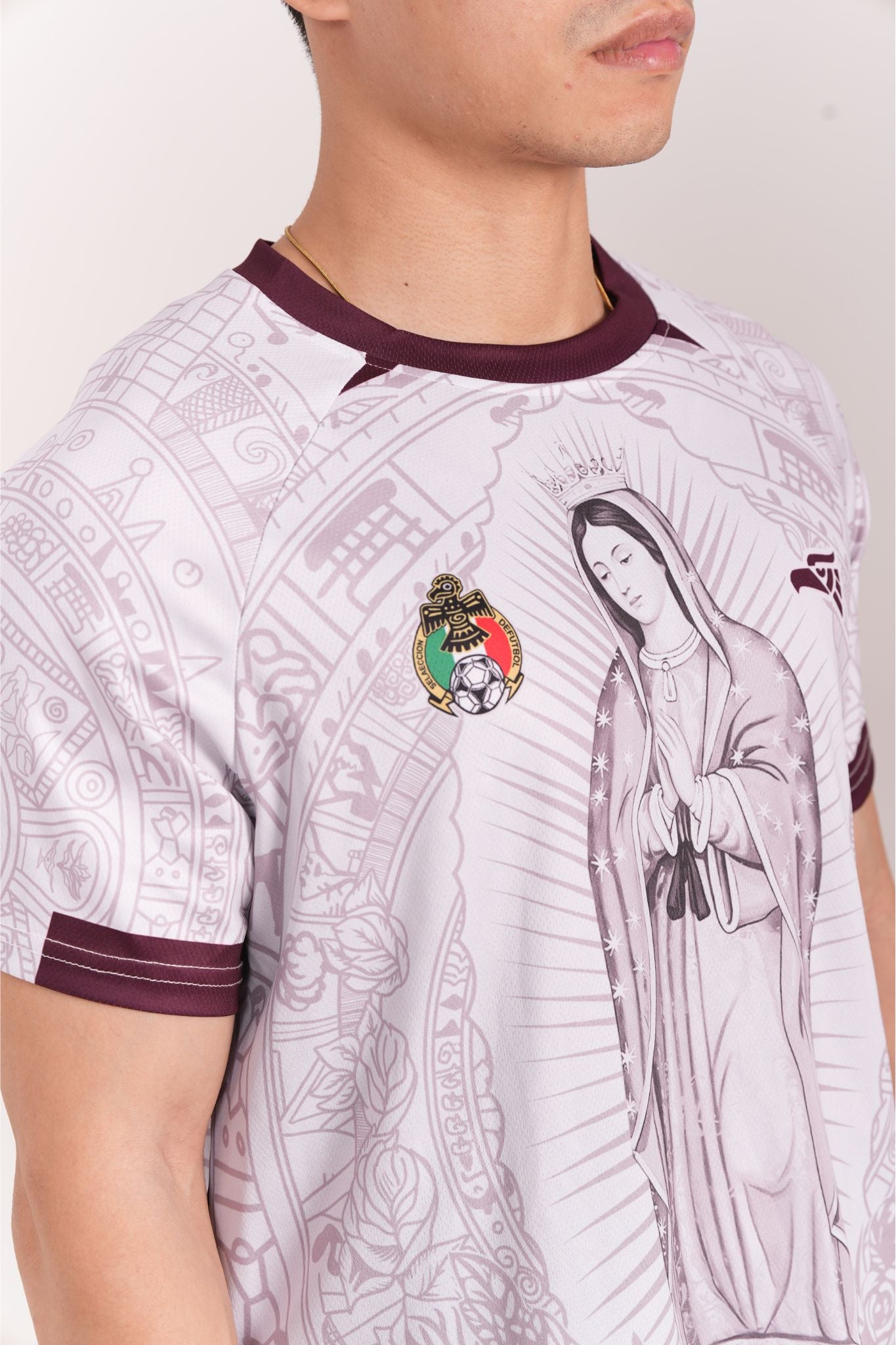 Varldens 2025 Mexico Guadalupe White Soccer Jersey