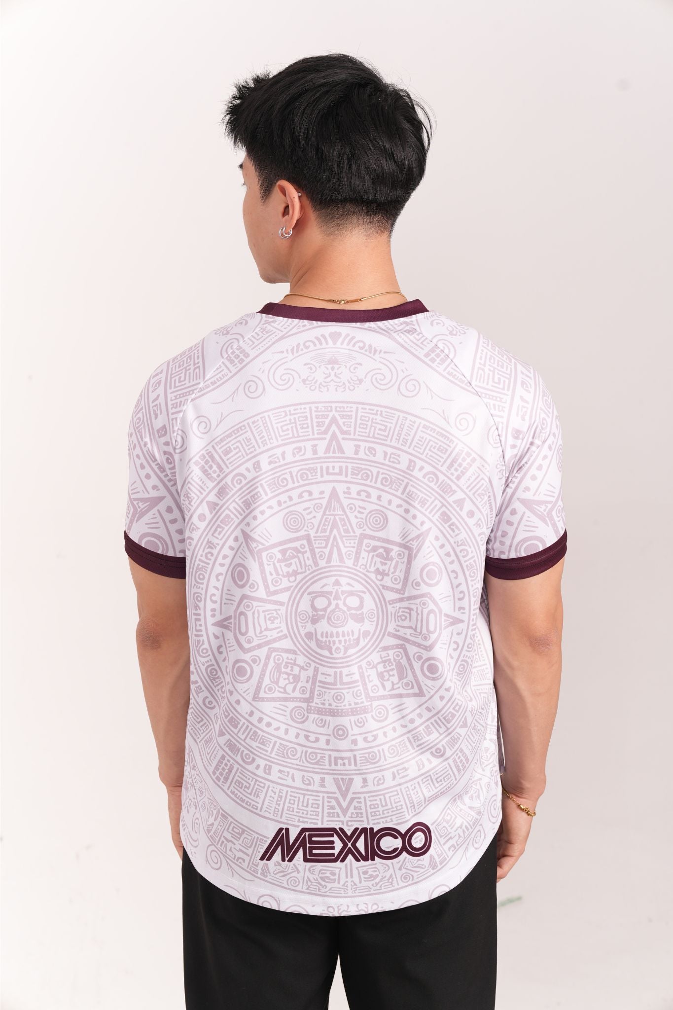 Varldens 2025 Mexico Santa Muerte White Heritage Soccer Jersey