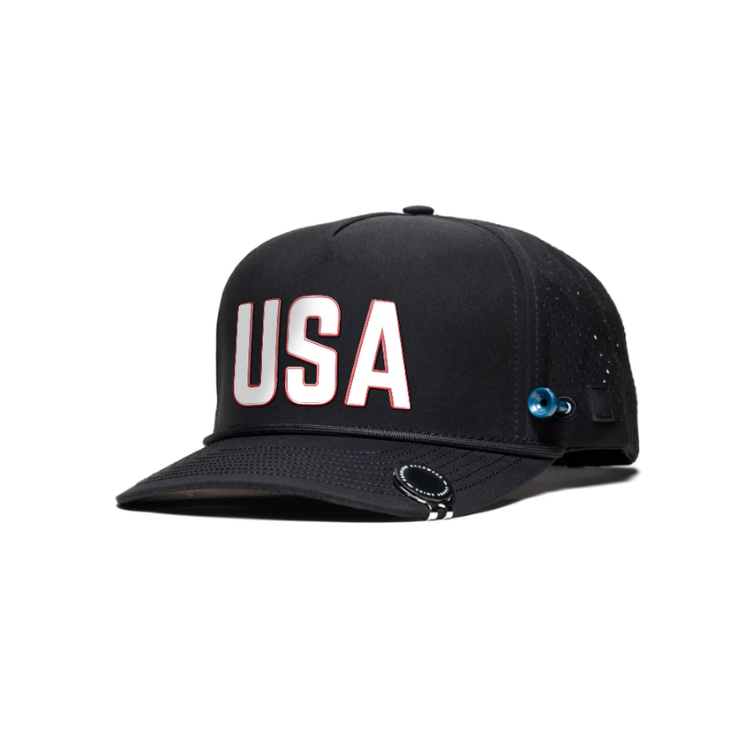 USA Performance Tee Holder Golf Hat with Ball Markers VD21246506