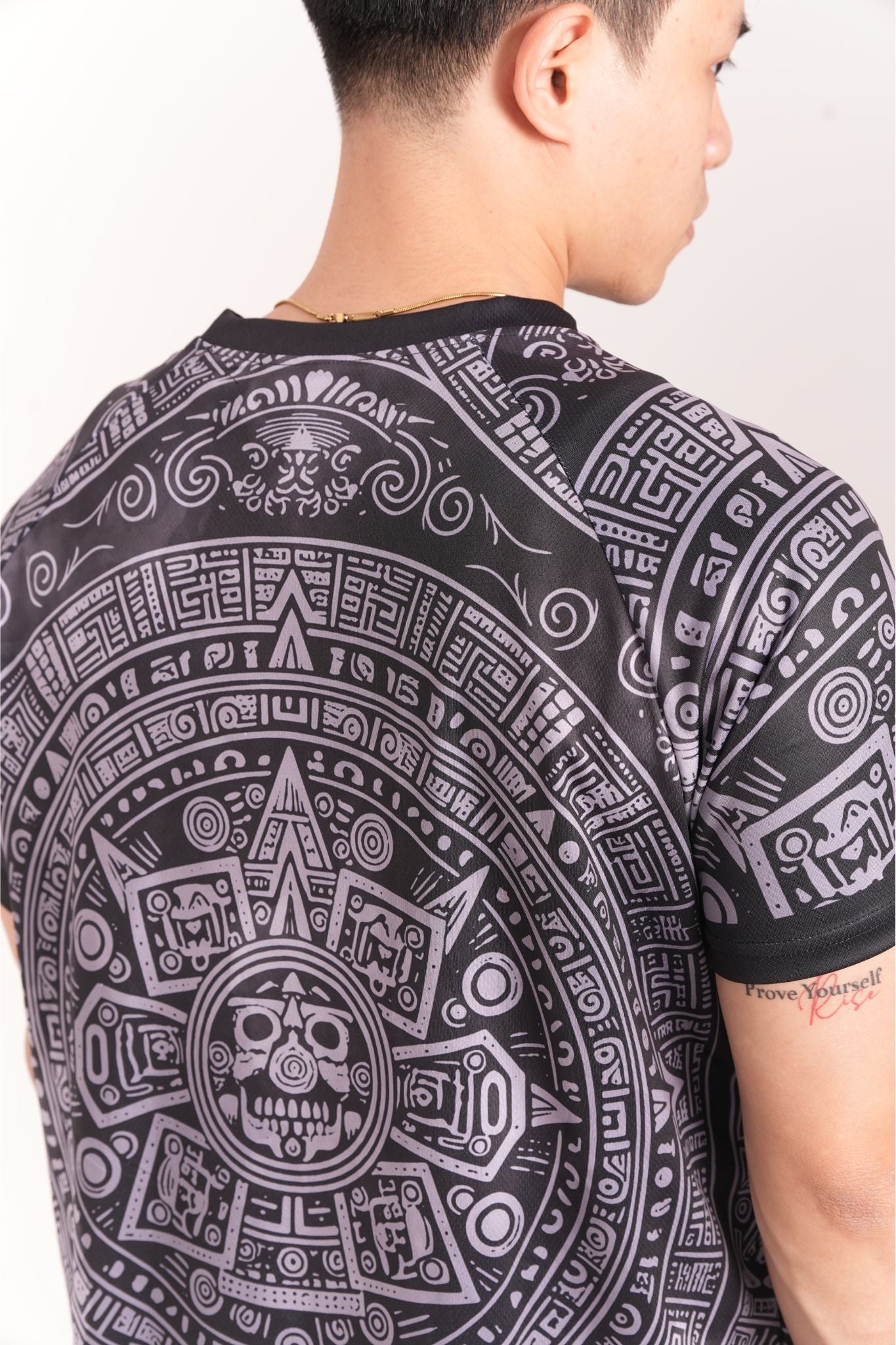 Varldens 2025 Mexico Aztec Jaguar Red Energy Soccer Jersey