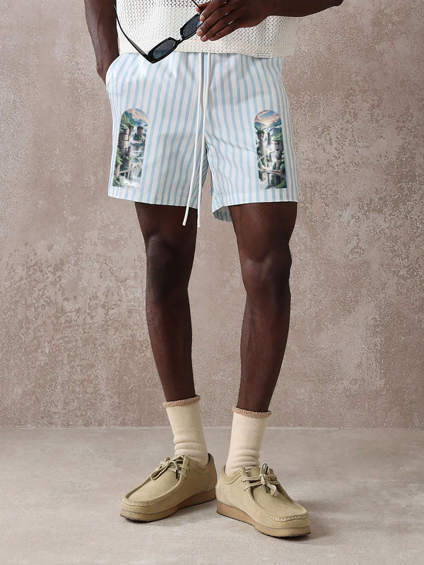 VARLDENS Lençóis Dunes Suns Shorts | Scenic Streetwear Essential