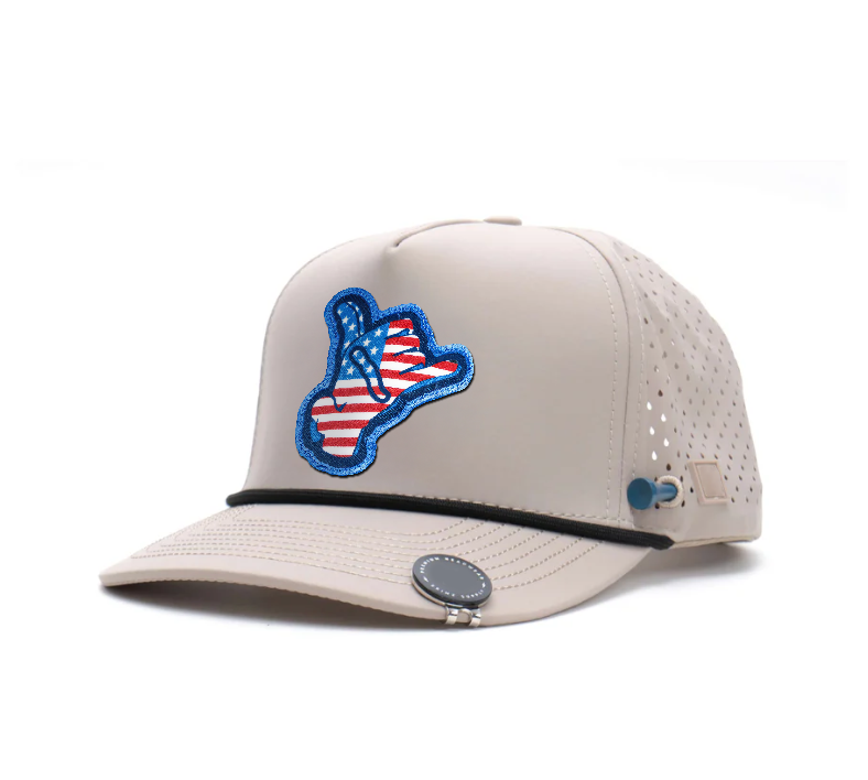 Tee Holder Golf Hat with Magnetic 70mm & 83mm Ball Markers – Breathable Performance Cap VD21246502