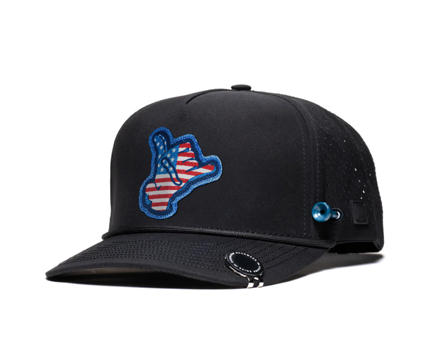 Tee Holder Golf Hat with Magnetic 70mm & 83mm Ball Markers – Breathable Performance Cap VD21246502