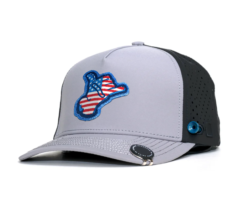 Tee Holder Golf Hat with Magnetic 70mm & 83mm Ball Markers – Breathable Performance Cap VD21246502