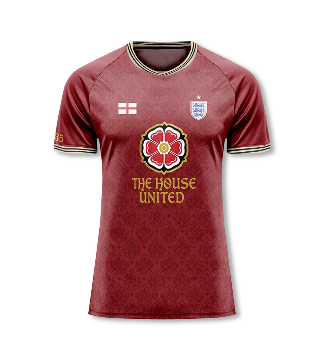 Varldens England Soccer Jersey 2026 – The House United Tudor Roses Edition