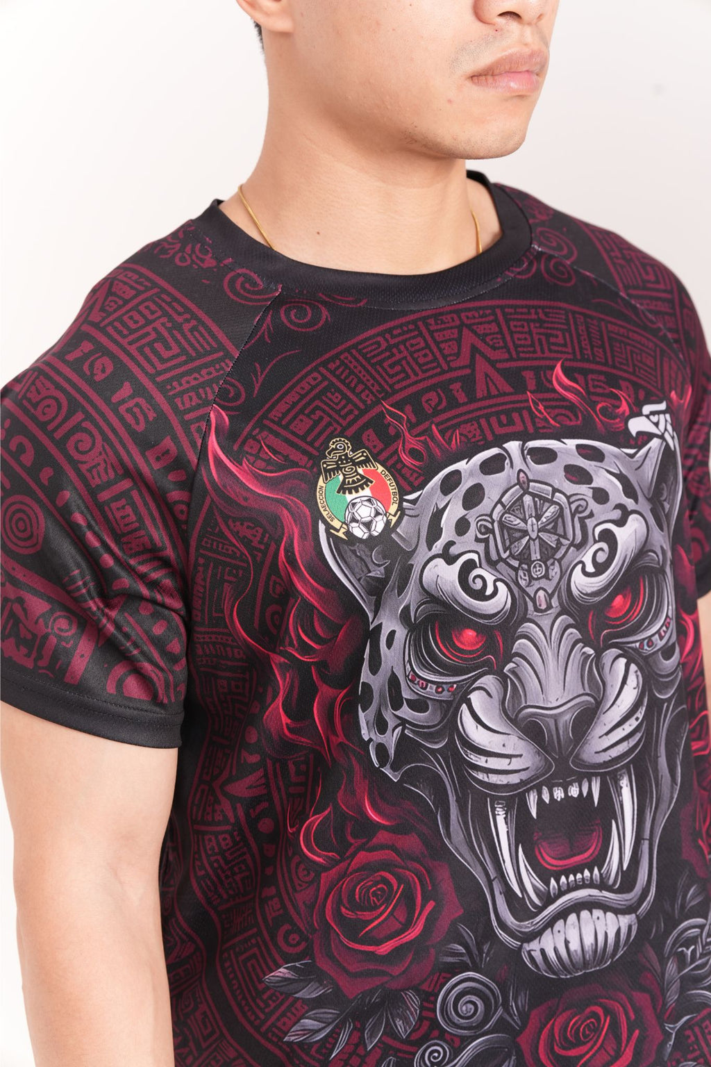 Varldens Mexican Heritage Jersey – Aztec Jaguar Black Edition