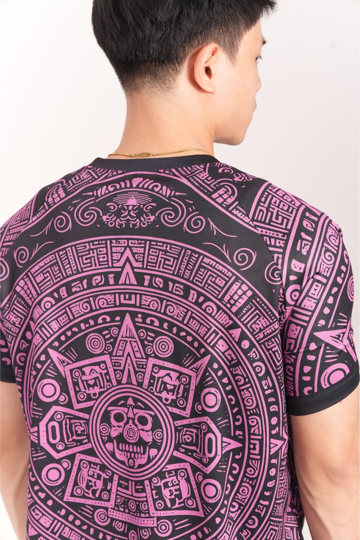 Varldens 2025 Mexico Santa Muerte Pink Soccer Jersey