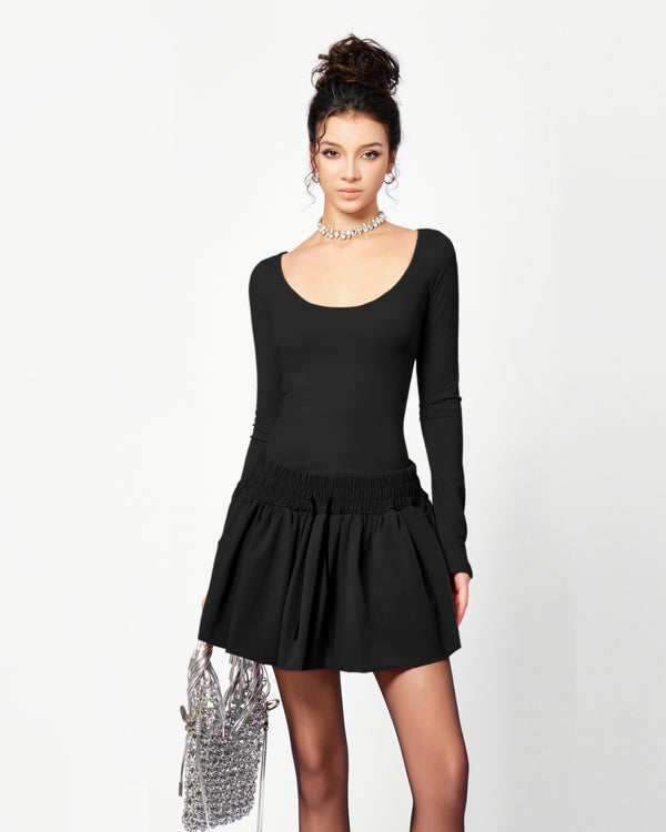 VARLDENS Noir Muse Set | Sculpted Scoop Elegance