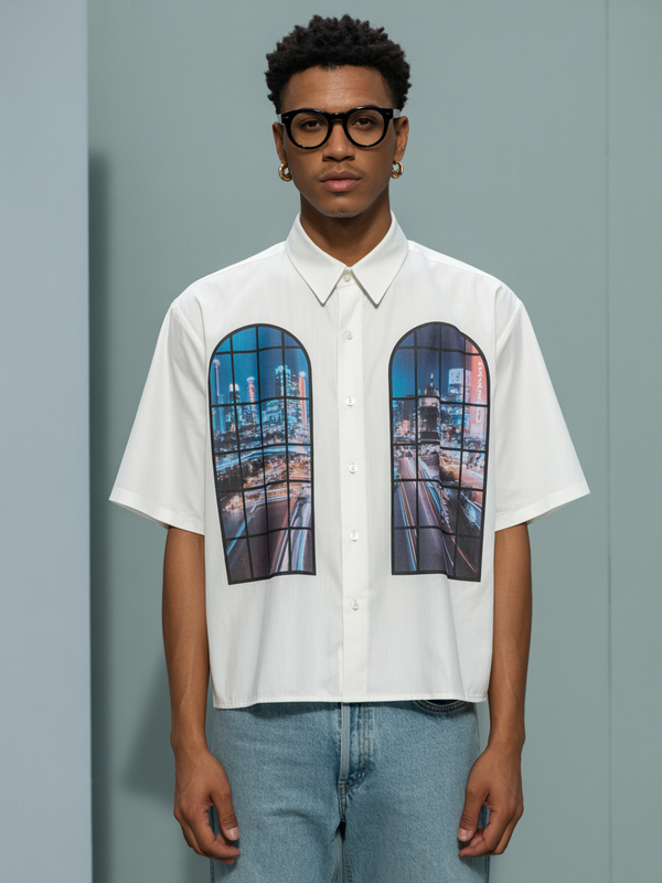 VARLDENS Tokyo Night Glow Shirt | Neon Through the Arches