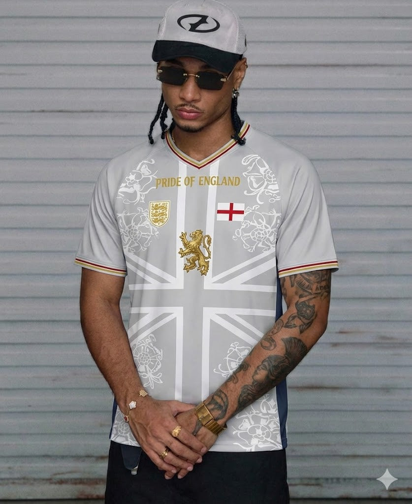 Varldens England Soccer Jersey 2026 – Pride of England Royal Special Edition