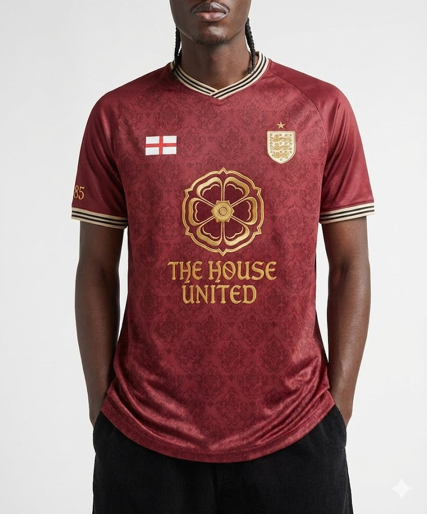 Varldens England Soccer Jersey 2026 – The House United Tudor Roses Edition