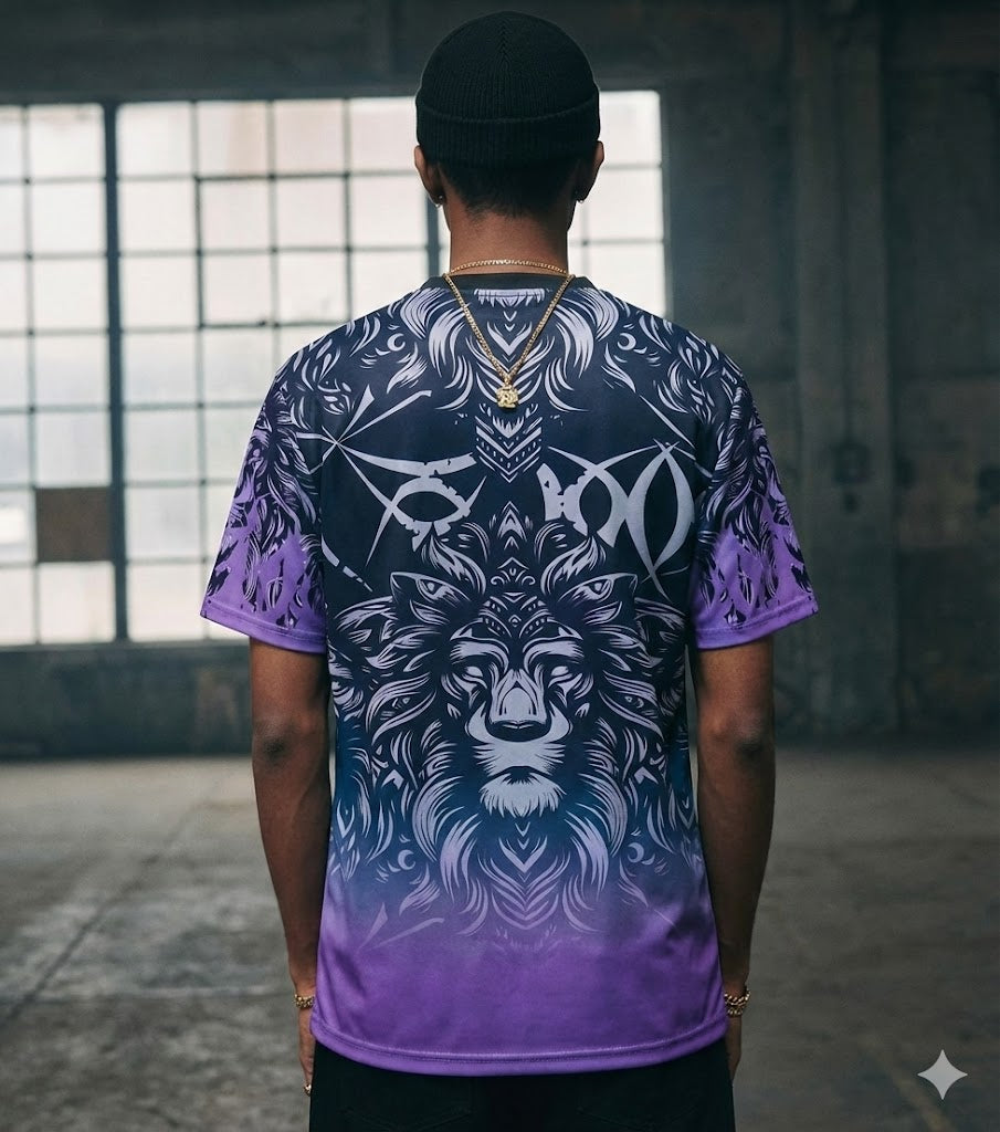 Varldens England Soccer Jersey 2026 – Neon Lion Royal Art Special Edition