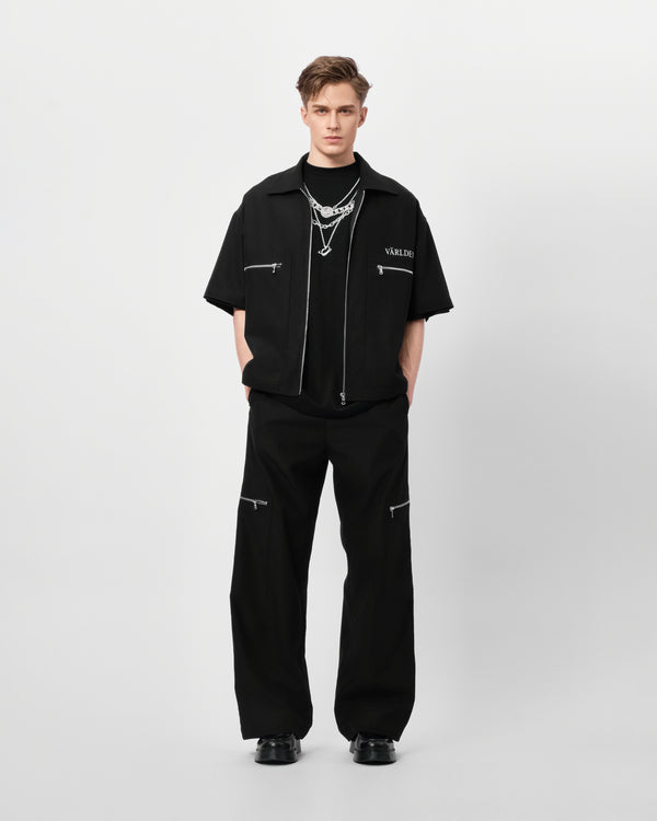 Zipped Pockets Cargo Pant