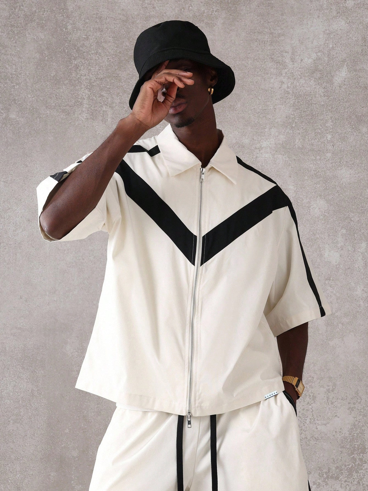VARLDENS GeoStrike Co-ord Set | Precision Colorblock Streetwear